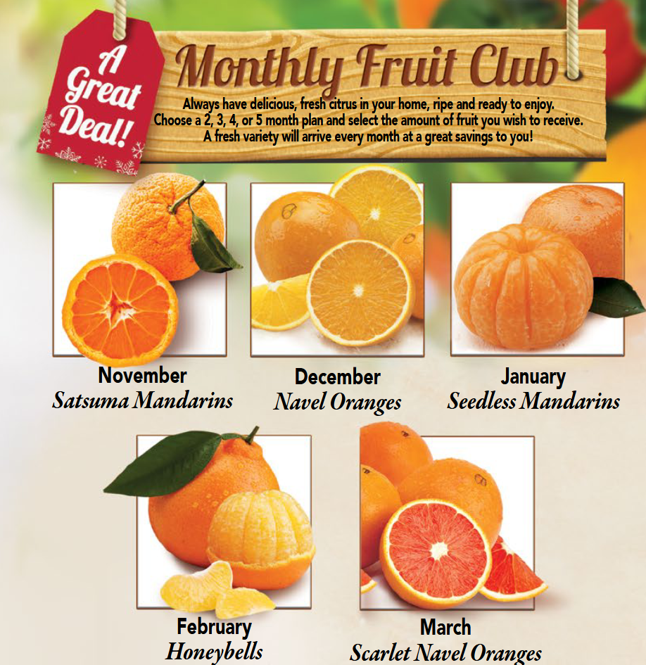Monthly Fruit Club